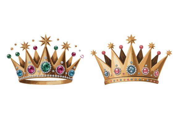 Download Birthday Crown SVG Clipart Illustration - Illustration Collection