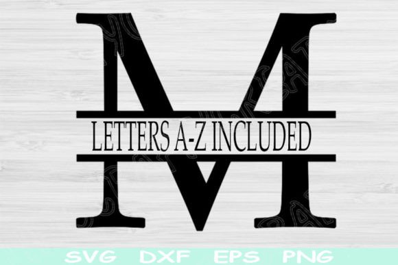 Download Split Letter Monogram Svg, Alphabet Svg - Monogram svg Collection
